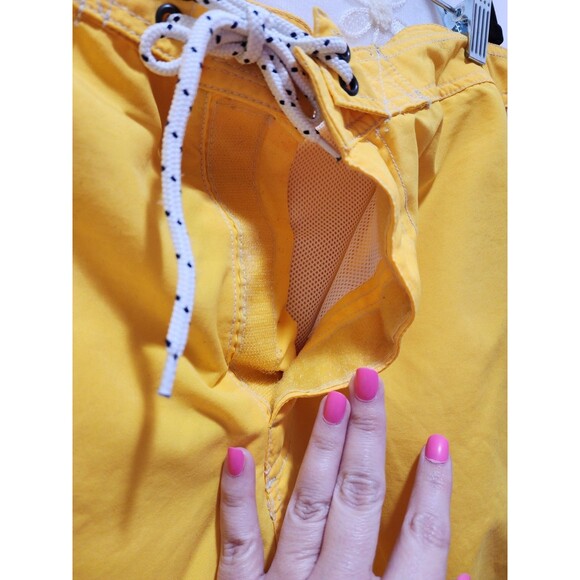 Old Navy Mens XXL Yellow & Green Swim Trunks Summer Boardshorts Vacation Resort - Picture 5 of 15